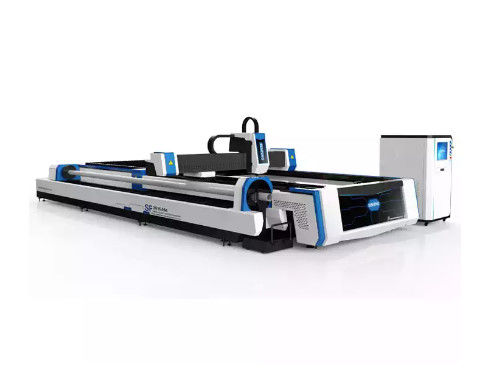 เครื่องตัดเลเซอร์ท่อสแตนเลส 3015AM 3000w เครื่องตัดเลเซอร์ไฟเบอร์
