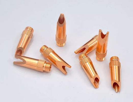 เครื่องเชื่อมมือถือ Laser Nozzle Calibre 1.6mm Copper Welding Nozzle