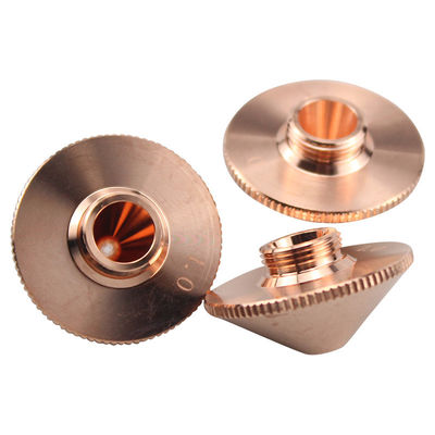 หัวตัดเลเซอร์ Type A Calibre 0.8mm-7.0mm Spray Copper Nozzles