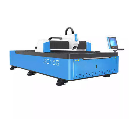 เครื่องตัดเลเซอร์แผ่นโลหะ 2000w เครื่องตัดเลเซอร์ไฟเบอร์ CNC 3015G