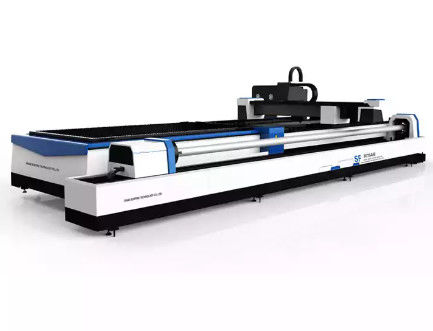 เครื่องตัดเลเซอร์ท่อสแตนเลส 3015AM 3000w เครื่องตัดเลเซอร์ไฟเบอร์