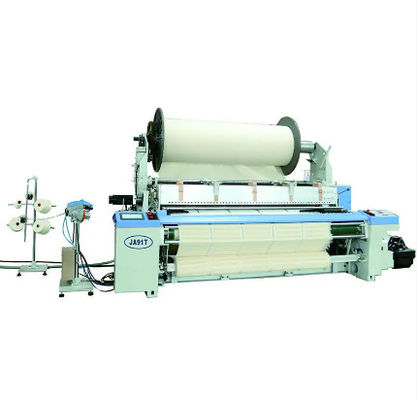 JA93T เครื่องทอผ้าขนหนูเทอร์รี่ Double Beams Air Jet Weaving กี่