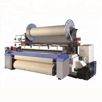 JA93T เครื่องทอผ้าขนหนูเทอร์รี่ Double Beams Air Jet Weaving กี่