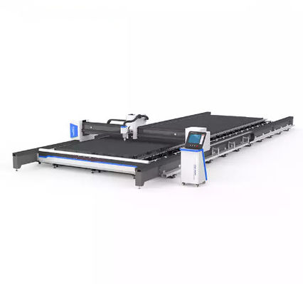 เครื่องตัดโลหะด้วยเลเซอร์ไฟเบอร์ CNC 6KW-36KW 12030TX เอียงขนาดใหญ่พิเศษ