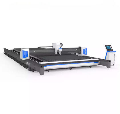 เครื่องตัดโลหะด้วยเลเซอร์ไฟเบอร์ CNC 6KW-36KW 12030TX เอียงขนาดใหญ่พิเศษ