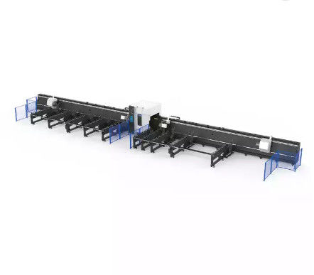 เครื่องตัดเลเซอร์แผ่นและท่อ 3kw 12038HT สี่หัวจับหนักพิเศษ