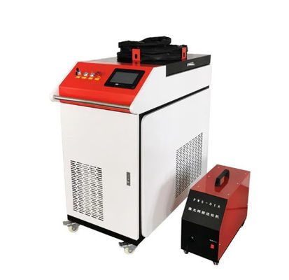 เครื่องเชื่อมเลเซอร์มือถือ 1060nm 1500W 2000W เครื่องเชื่อมเลเซอร์โลหะ