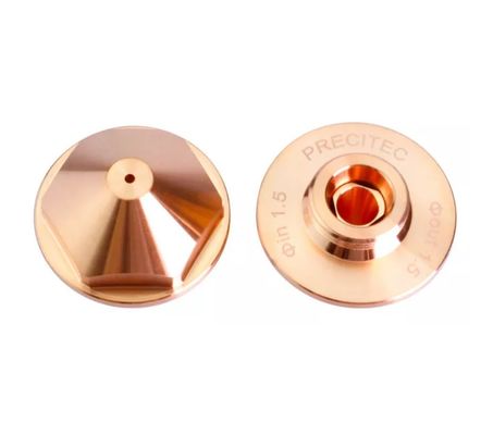เลเซอร์หัวฉีด OEM D30mm H18.6mm สำหรับหัวเครื่องตัดเลเซอร์