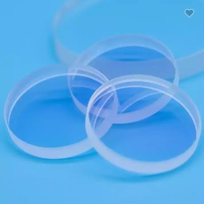 เลนส์ป้องกันเลเซอร์ไฟเบอร์ควอตซ์ Dia20mm เลนส์ออปติคอลเลเซอร์