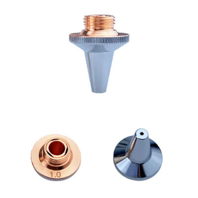 หัวฉีดเลเซอร์ 3D Series Chome Plating M6 M8 วัสดุสิ้นเปลืองสำหรับเครื่อง Precitec Fiber Lazer